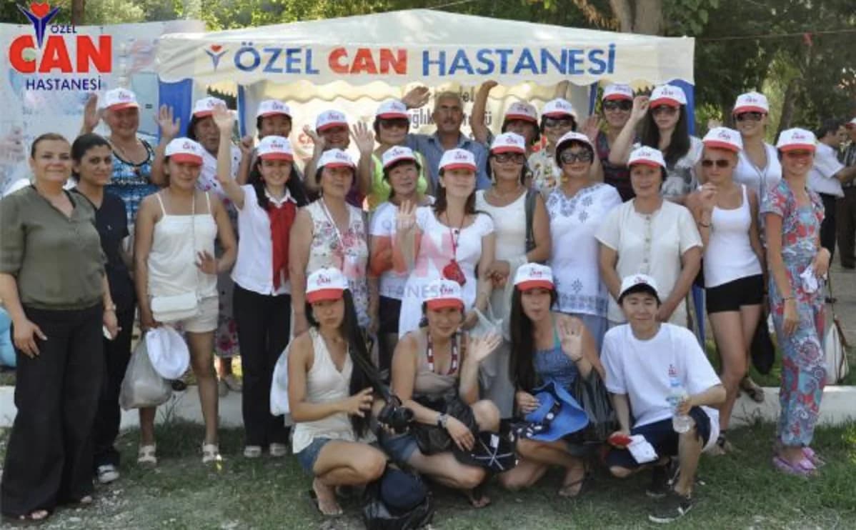 Can Hastanesi Standı Turistleri Ağırladı